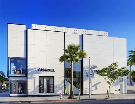 Chanel store in Los Angeles